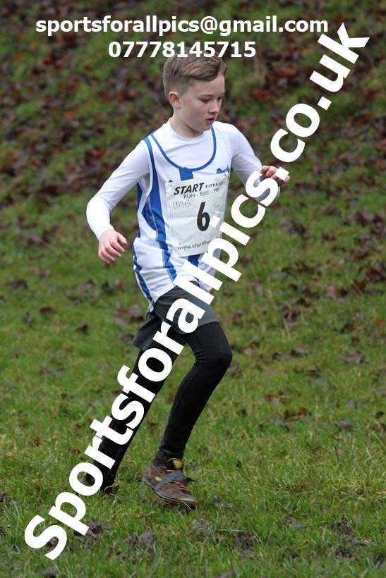 Boys under-13s, NECAA Junior Cross Country Relays, Thornley Farm, Peterlee, Saturday, December 12th. Photo: David T. Hewitson/Sports for All Pics